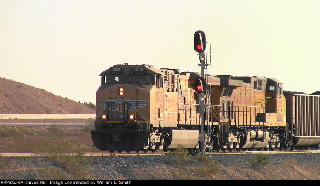 WB Loaded Coal Hooper Frt at Erie NV W-Pshr -1